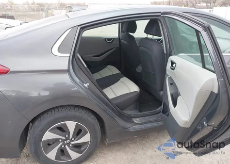 2018 Hyundai Ioniq Hybrid Sel from USA, damaged, VIN KMHC75LC5JU067033